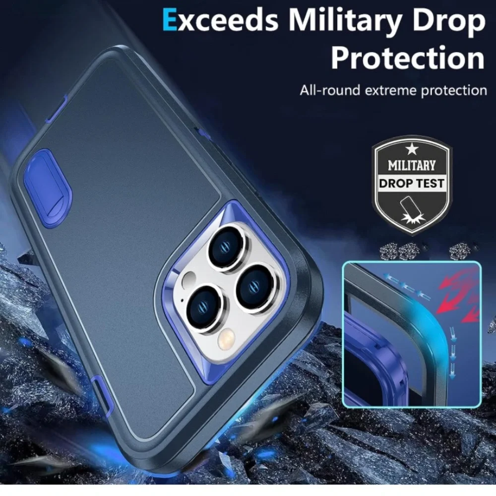 New Joytra for iPhone 14 Pro Max Case [5 in 1],Shockproof Protective Case